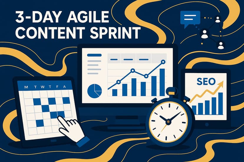 Revolutionize Content Planning with 3-Day Agile Sprints | Fast Content Strategy